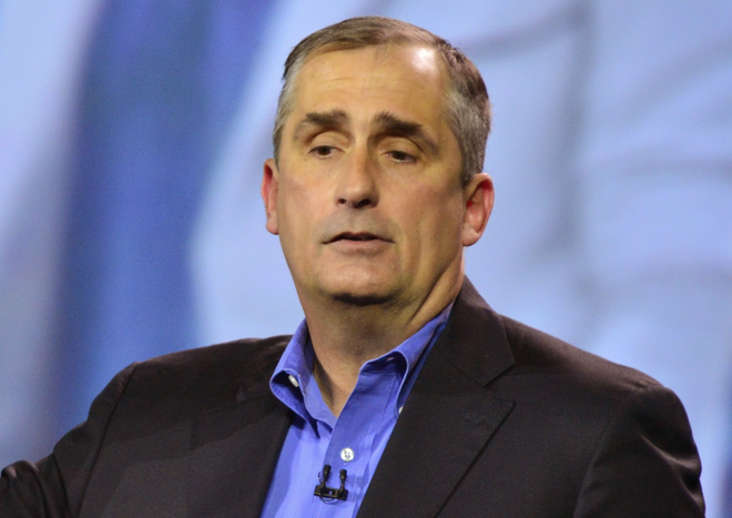  CEO Brian Krzanich của Intel. 