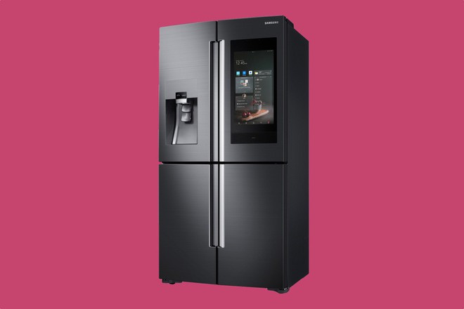 [CES 2018] Samsung giới thiệu mẫu tủ lạnh thông minh tích hợp loa AKG và trợ lý ảo Bixby - Ảnh 2.
