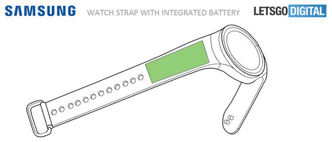 Smartwatch Gear S4 của Samsung sẽ có pin nằm ở dây đeo chứ không phải bên trong đồng hồ? - Ảnh 2.