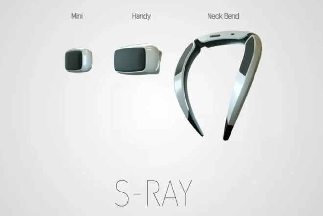  Dòng sản phẩm loa đeo cổ S-Ray của Samsung 
