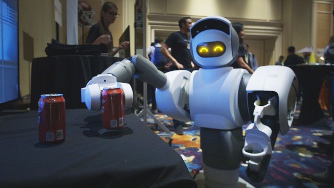 [CES 2018] Robot ô sin này có thể vào tủ lạnh mang bia ra cho bạn uống - Ảnh 1.