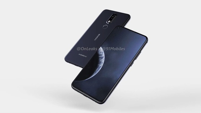 Nokia 8.1 Plus lộ thiết kế hoàn chỉnh với màn hình đục lỗ, camera kép phía sau - Ảnh 4.