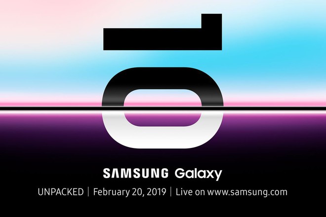 CHÍNH THỨC: Samsung Galaxy S10 sẽ ra mắt vào ngày 20/2 - Ảnh 1.