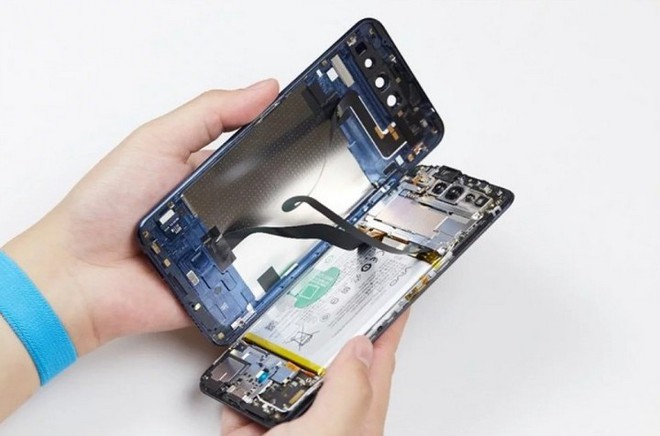 Mổ bụng smartphone hai màn hình Vivo NEX: Khó tháo rời và dây dẫn phức tạp - Ảnh 5.