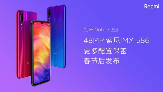 Redmi Note 7 Pro với cảm biến 48MP của Sony, Snapdragon 675 sẽ có giá từ 4,8 triệu? - Ảnh 1.