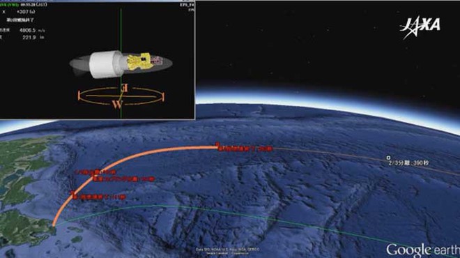 TRỰC TIẾP: Tên lửa Nhật đưa vệ tinh của Việt Nam vào không gian - Ảnh 2.