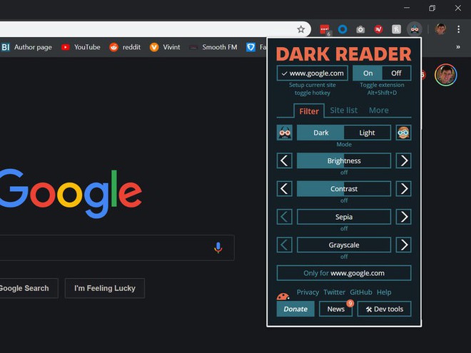 Với tiện ích này bạn có thể biến bất kỳ trang web nào thành dark mode, rất thích hợp với cú đêm - Ảnh 11.