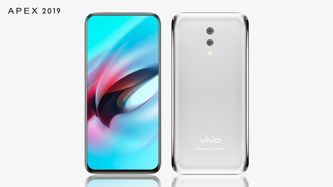 Tiếp tục lộ thiết kế ấn tượng của smartphone không nút bấm Vivo Apex 2019 - Ảnh 1.