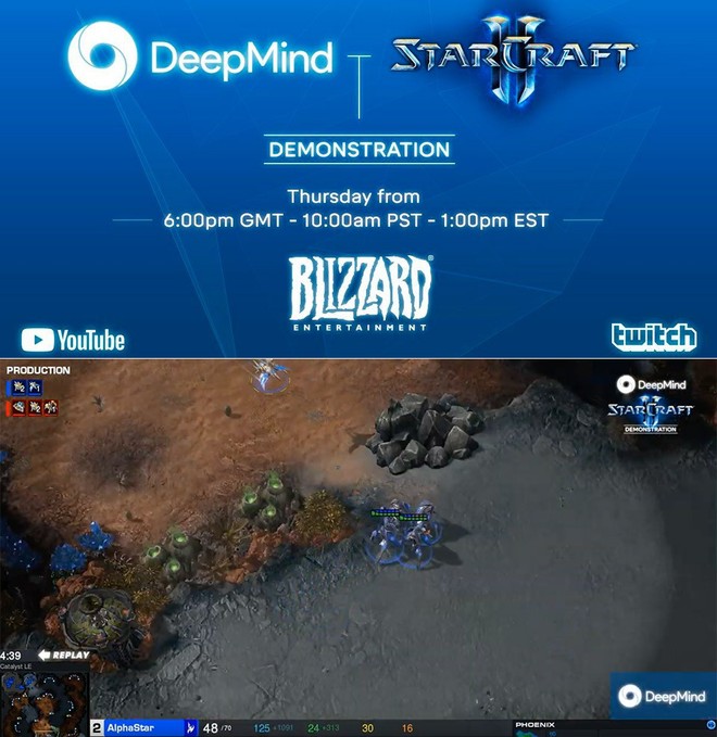 AI của Google DeepMind thách đấu cao thủ StarCraft II, thắng 10 trên 11 ván - Ảnh 1.