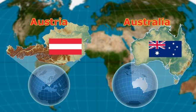 Australia và Austria: Có điều gì liên quan đằng sau hai cái tên gần giống nhau? - Ảnh 1.