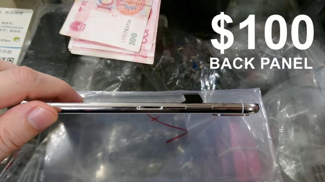 Anh chàng YouTuber tự chế một chiếc iPhone X từ linh kiện Trung Quốc mua ngoài chợ, chi phí chỉ 500 USD - Ảnh 4.