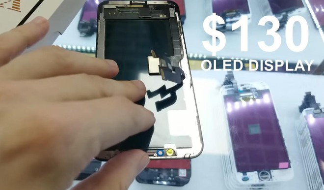 Anh chàng YouTuber tự chế một chiếc iPhone X từ linh kiện Trung Quốc mua ngoài chợ, chi phí chỉ 500 USD - Ảnh 6.