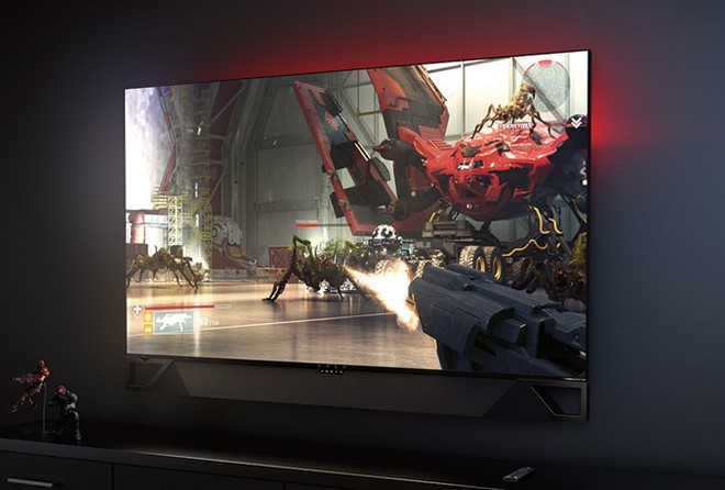 [CES 2019] HP ra mắt màn hình chơi game Omen X Emperium 65 to hơn cả một chiếc TV, giá 5.000 USD - Ảnh 1.