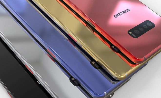 Samsung Galaxy S10 xuất hiện tuyệt đẹp trong bộ ảnh render mới - Ảnh 1.