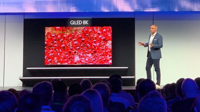 [CES 2019] Samsung ra mắt TV QLED 8K lớn nhất thế giới hiện nay, có thể nâng cấp mọi nội dung và xem Netflix với độ phân giải 8K - Ảnh 2.