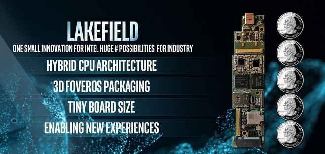 [CES 2019] Intel trình làng thiết kế đầu tiên của chip xử lý Lakefield dựa trên kiến trúc xếp chồng 3D - Ảnh 1.