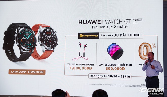 Huawei chính thức giới thiệu đồng hồ Watch GT 2: hoạt động liên tục 2 tuần, kết nối Bluetooth BLE 5.1 giá từ 5,49 triệu - Ảnh 18.