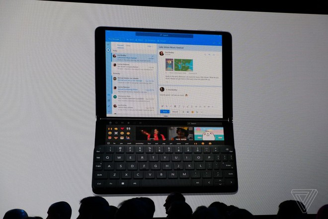 Microsoft công bố Surface Neo - thiết bị màn hình kép gập ra gập vào đều được, còn chưa hoàn thiện, dự kiến bán ra vào cuối năm sau - Ảnh 5.