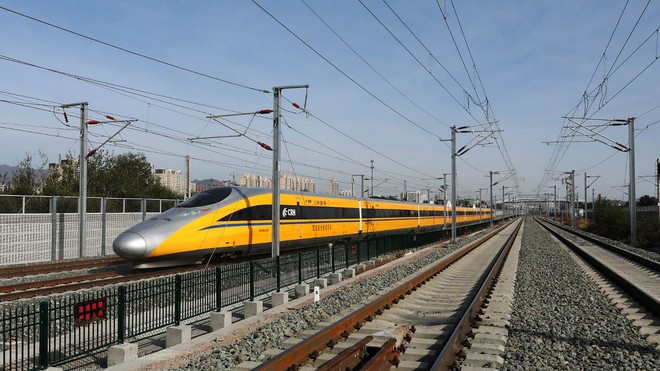 Đường sắt cao tốc của Trung Quốc chạy thử nghiệm đạt tốc độ kỷ lục 385 km/h, cao hơn 10% so với tốc độ thiết kế - Ảnh 3.
