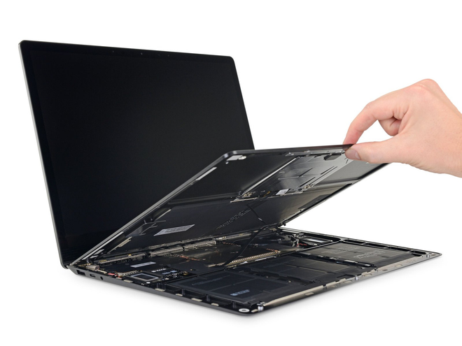 Ơn trời! Microsoft đã không khoác lác khi nói rằng Surface Laptop 3 rất dễ mở và dễ sửa chữa hơn - Ảnh 2.