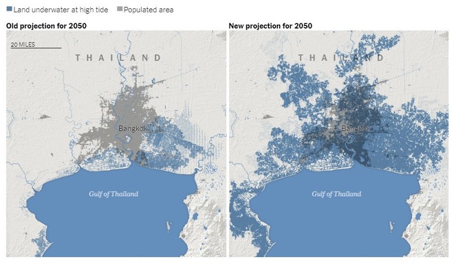 Nghiên cứu đăng trên Nature dự báo nước biển dâng sẽ nhấn chìm toàn bộ miền nam Việt Nam vào năm 2050 - Ảnh 4.