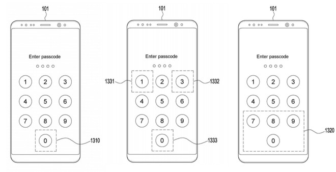 Smartphone tương lai của Samsung có thể quét vân tay khi bạn nhập mã pin - Ảnh 1.
