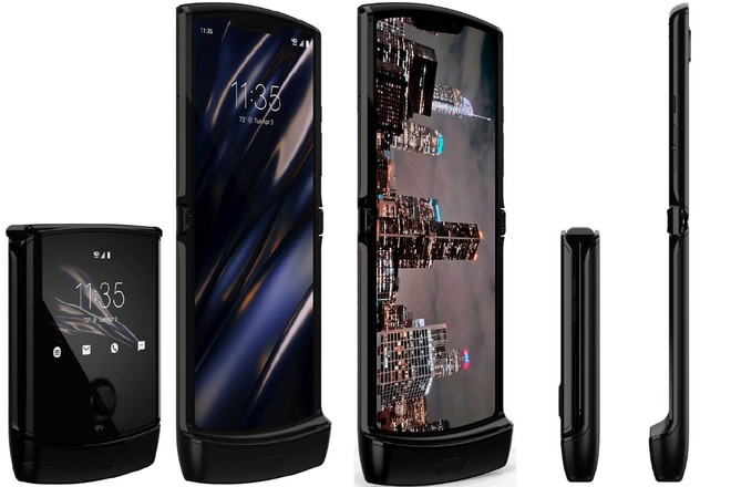 Smartphone màn hình gập Motorola RAZR lộ hình ảnh chính thức - Ảnh 1.