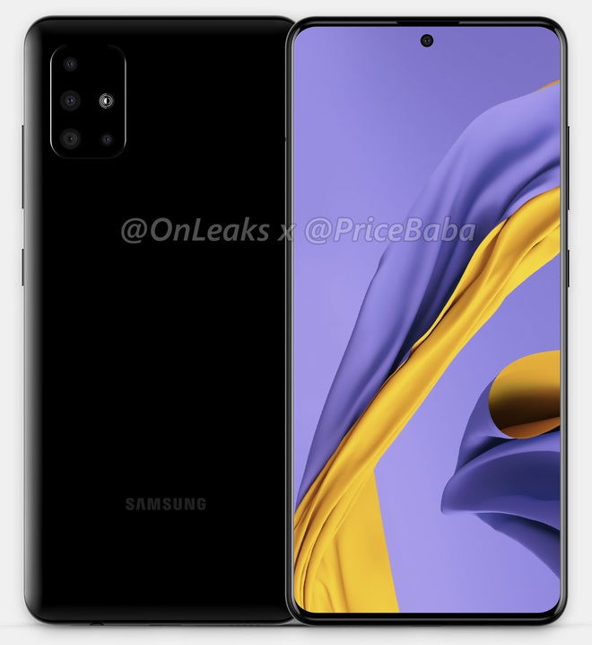 Galaxy A51 lộ ảnh render: Khi Galaxy Note10 dung hợp với iPhone 11 Pro - Ảnh 1.