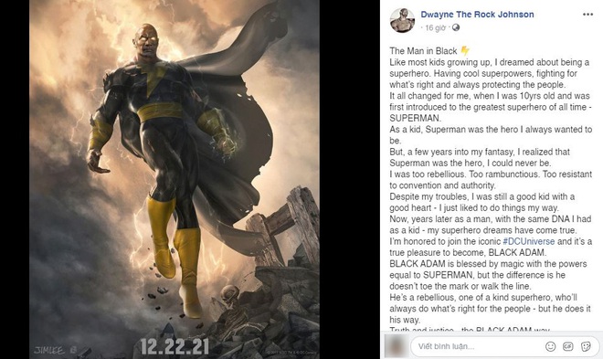 Chính thức: The Rock về đội DC với vai phản diện Black Adam - đối thủ của phù thủy Shazam - Ảnh 3.