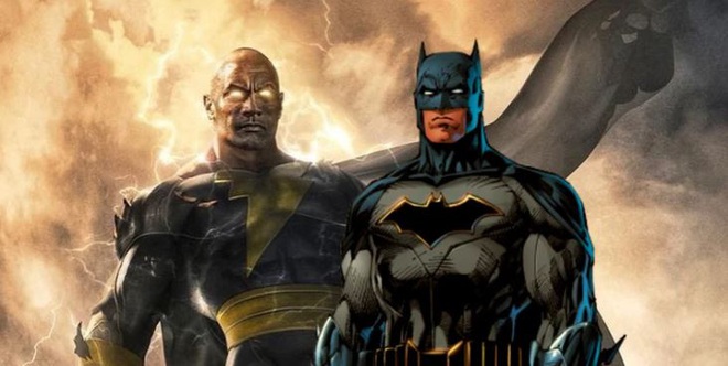 Vừa gia nhập DC với vai diễn Black Adam, The Rock đã được Batman mời về nhà chơi cho biết anh biết em - Ảnh 3.