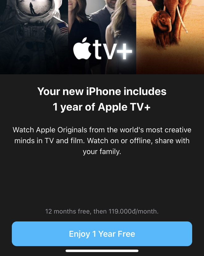 Đừng quên: iPhone mới đi kèm 1 năm miễn phí Apple TV , đây là cách để tận dụng - Ảnh 2.