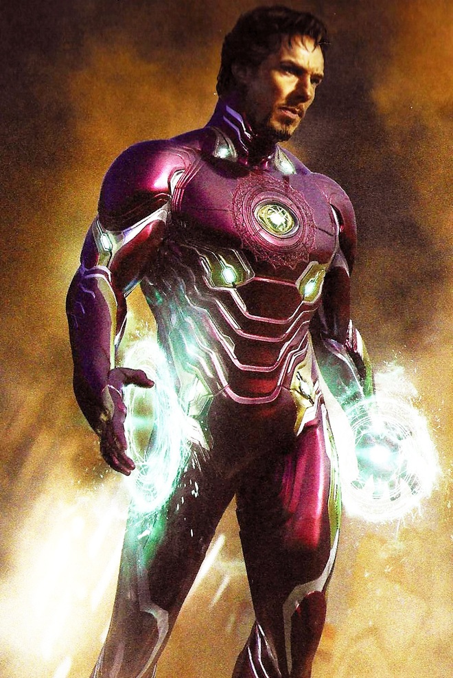 Marvel tiếp tục bật mí những ý tưởng kịch bản khác cho Endgame: Iron Man và Doctor Strange đổi trang phục, bé Thanos sơ sinh lộ diện - Ảnh 3.