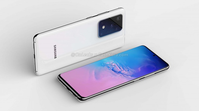 Samsung Galaxy S11  lộ ảnh render với màn hình 6.9, 5 camera sau - Ảnh 1.