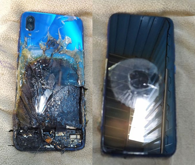 Thêm một chiếc điện thoại Xiaomi nữa phát nổ, lần này là Redmi Note 7 Pro - Ảnh 2.
