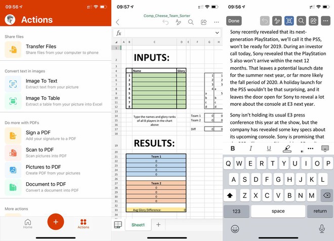 Microsoft hợp nhất Word, Excel, PowerPoint trong một ứng dụng Office duy nhất trên iOS và Android - Ảnh 2.