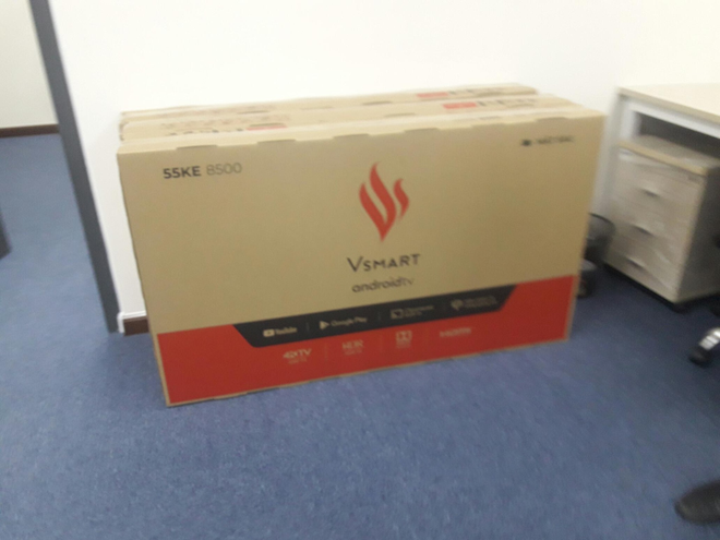 Lộ diện TV Vsmart do Vingroup sản xuất: 55 inch, chạy Android TV - Ảnh 1.