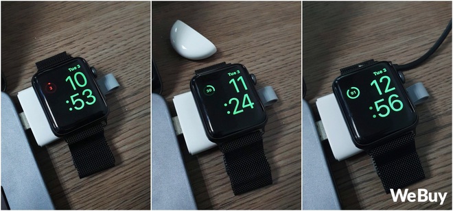 Dùng Apple Watch mà suốt ngày hết pin thì nên mua bộ sạc mini này, giá chỉ 100k mà gọn nhẹ được việc bất ngờ - Ảnh 5.