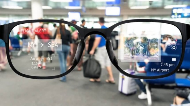 Xuất hiện bằng sáng chế cho thấy Apple muốn chế tạo màn hình đặt sát mắt người dùng, giấc mơ kính iGlasses đã không còn xa? - Ảnh 1.