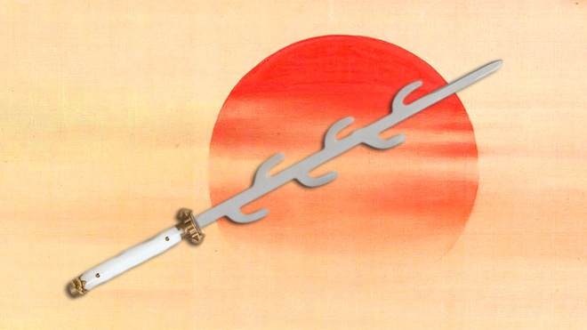 Giải mã bí ẩn ngàn năm về thanh kiếm 7 nhánh huyền thoại của Nhật Bản - Ảnh 1.