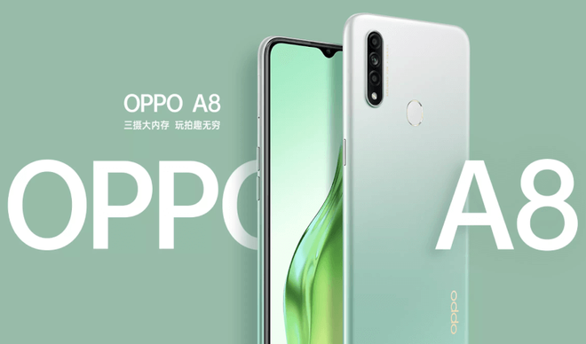 OPPO A8 ra mắt: Màn hình giọt nước, Helio P35, pin 4230mAh, 3 camera sau, giá 3.9 triệu đồng - Ảnh 1.