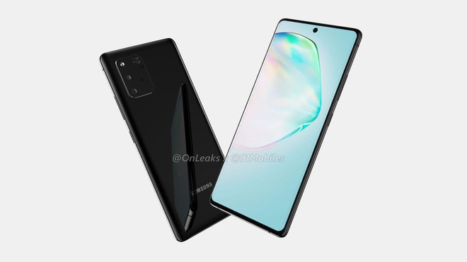 Galaxy A91 (S10 Lite) lộ ảnh render với màn hình đục lỗ giống Note 10 - Ảnh 4.