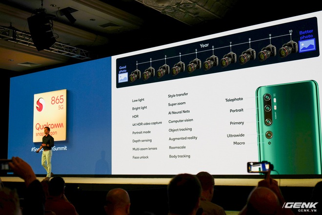 Qualcomm khoe Snapdragon 865, tiện thể cà khịa máy ảnh 10 năm nay dậm chân mãi một chỗ - Ảnh 3.