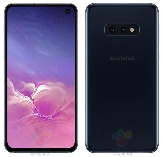 Galaxy S10e - phiên bản Galaxy S10 giá rẻ lộ ảnh render chính thức: Camera kép, màn hình phẳng, cảm biến vân tay đặt ở nút nguồn - Ảnh 3.