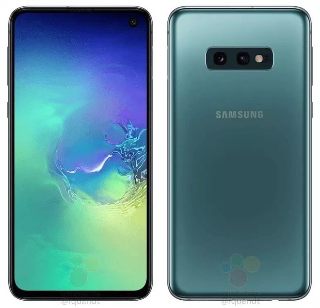 Galaxy S10e - phiên bản Galaxy S10 giá rẻ lộ ảnh render chính thức: Camera kép, màn hình phẳng, cảm biến vân tay đặt ở nút nguồn - Ảnh 2.