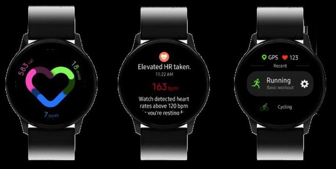 Lộ ảnh mặt đồng hồ và giao diện One UI lần đầu xuất hiện trên Galaxy Watch Active - Ảnh 5.