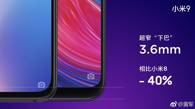 Sếp Xiaomi tuyên bố Mi 9 có cằm mỏng nhất phân khúc giá dưới 14 triệu, có thêm phiên bản màu bạc sang trọng và phụ kiện ốp lưng Alita độc đáo - Ảnh 1.
