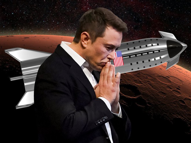 Elon Musk ủ mưu chế tạo quả tên lửa biết đổ mồ hôi để bớt nóng, khó gấp 100 lần dự án khó nhất của NASA - Ảnh 1.