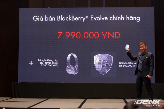 Blackberry Evolve chính thức ra mắt tại Việt Nam: màn hình 18:9, pin 4000mAh, Chip Snapdragon 450, giá 8 triệu đồng! - Ảnh 13.