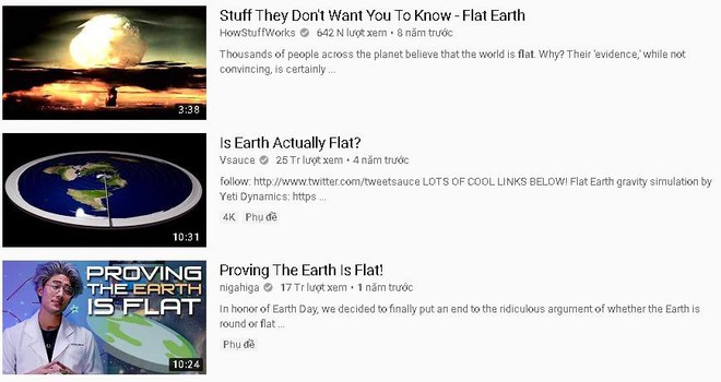 Nhiều người tin rằng Trái đất là mặt phẳng vì xem YouTube - Ảnh 2.