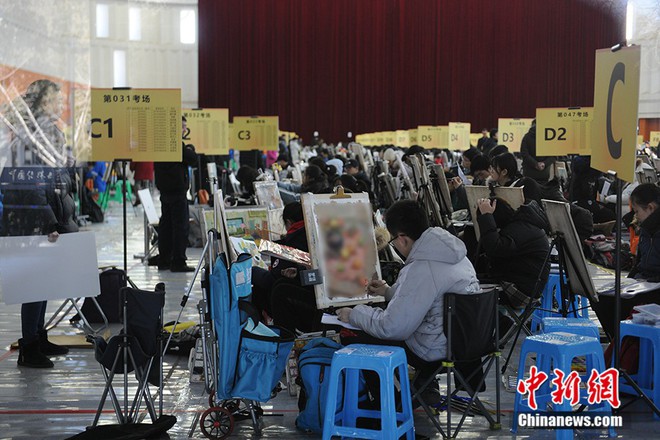 Sự khắc nghiệt kinh hoàng bên trong trường thi Nghệ thuật ở Trung Quốc, nơi tỷ lệ chọi cao bậc nhất thế giới - Ảnh 7.